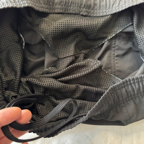 Speedo Men's Small Elastic Waist Swim Trunk Bottoms Pull On Mesh‎ Lined Black - Picture 8 of 14